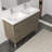 Roylene 47.2 " W Freestanding Standard 2 Double Vanity Bathroom Vanity With Solid Surface Top-21383982