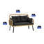 Causeuse d'extérieur en osier Patio Furniture-1955197716