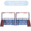 Ensemble lit mezzanine simple avec glissade et rideau Jack Junior-2000100233