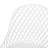 White Polypropylene Outdoor Seats - Stable, , With Diamond Mesh Design Furniture Pattern Chair-1134337890