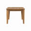 Table basse d'extérieur en bois d'acacia