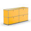 Buffet modulaire en métal avec classeur à 2 niveaux-1799628320
