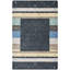 Hand Knotted Wool Area Rug in Black/Beige/Gray/Blue-1355177818