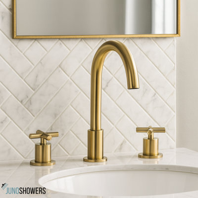Robinet de douche mural avec valve thermostatique et douchette flexible