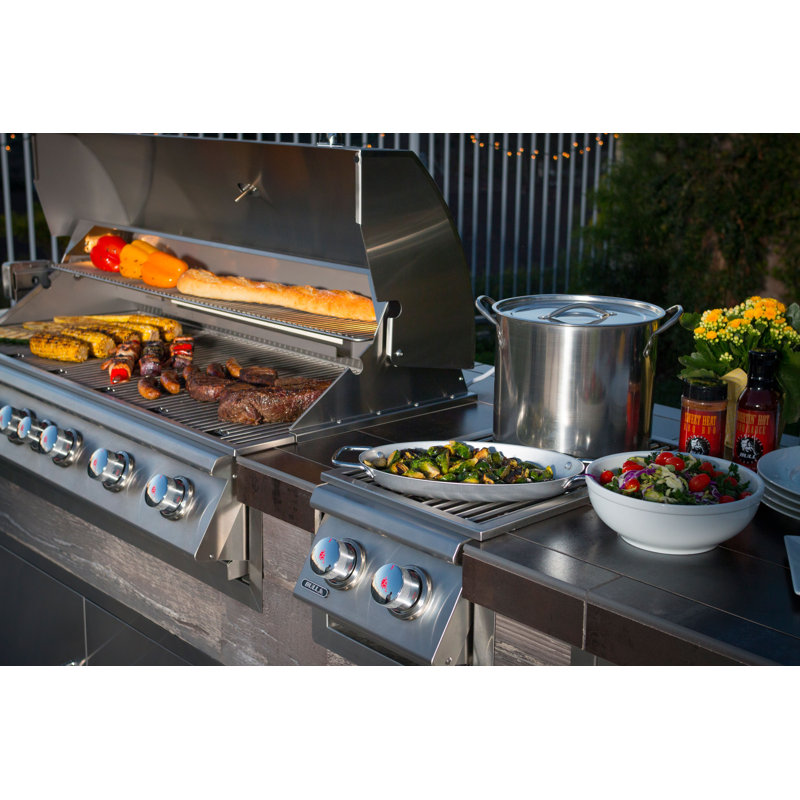 Bull 22,000 BTU Stainless Steel Double Side Burner