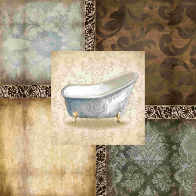 Patchy Tub - reproduction sur toile tendue