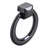 Utopia Alley Anello Cabinet Ring Pull Knob - Decorative Cabinet Drop Pull Knobs for Cabinets and Drawers - Vintage Cabinet Hardware with Hand Finished Gun Metal - Metal Drawer Pull Knobs 1.6"-20782853