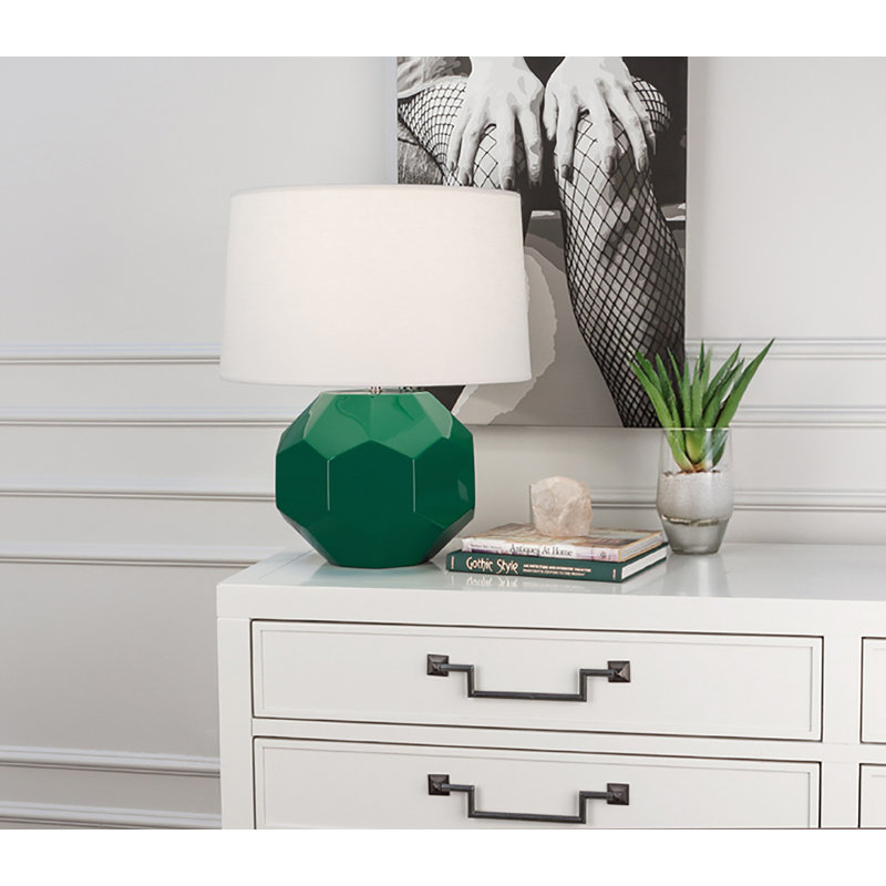 Small Franklin Accent Lamp, 23.5" H x 19.5" W x 19.5" D, Jungle