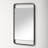 Wanderlust Metal Rectangle Wall Mirror