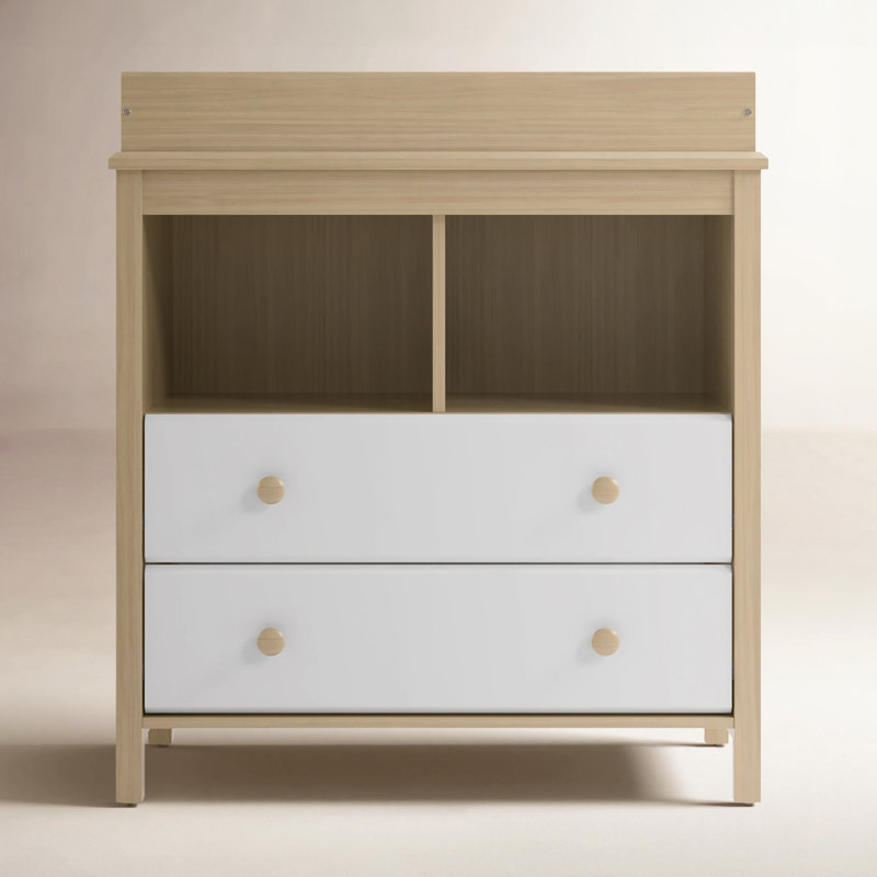 Commode à langer Alpine, Bois flotté / Blanc