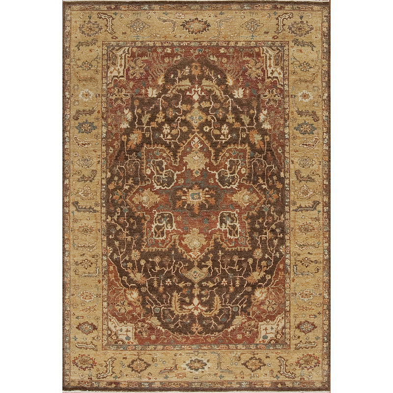 International Hand Knotted Wool Area Rug