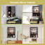 Armoire à pharmacie avec miroir réglable, armoire de rangement murale avec tablette réglable Winston Porter, armoire de rangement à miroir pour salle de bain intérieure-445573193