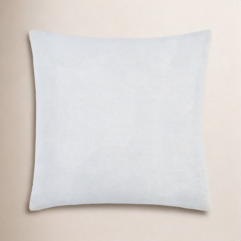 Dilip Accent Pillow, Polyester Insert Included, White