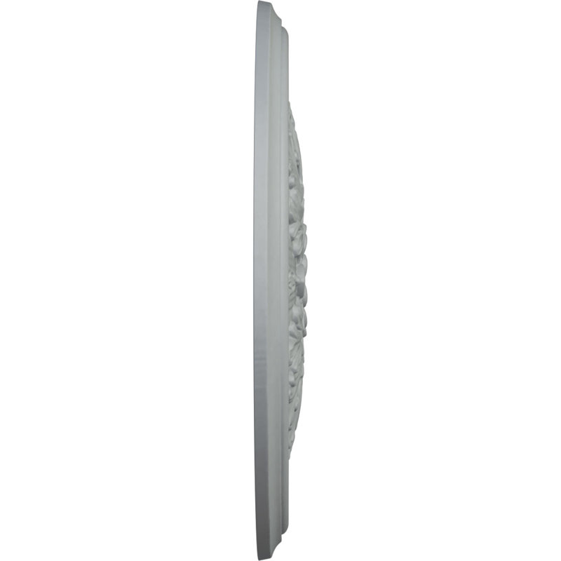 Primed White Urethane Decorative Ceiling Medallion 15.75"