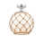 White Glass/Brown Rope selected
