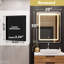 Armoire à pharmacie de salle de bain, armoire encastrée ou à surface éclairée-83296061-83295936