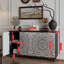Armoire de rangement réglable en relief Gho-131292108