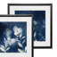 « nature indigo i », ensemble de 2 reproductions encadrées-27609834