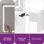 Dajanea Dressing Table with Mirror，Makeup Vanity Table Set for Bedroom-145871831