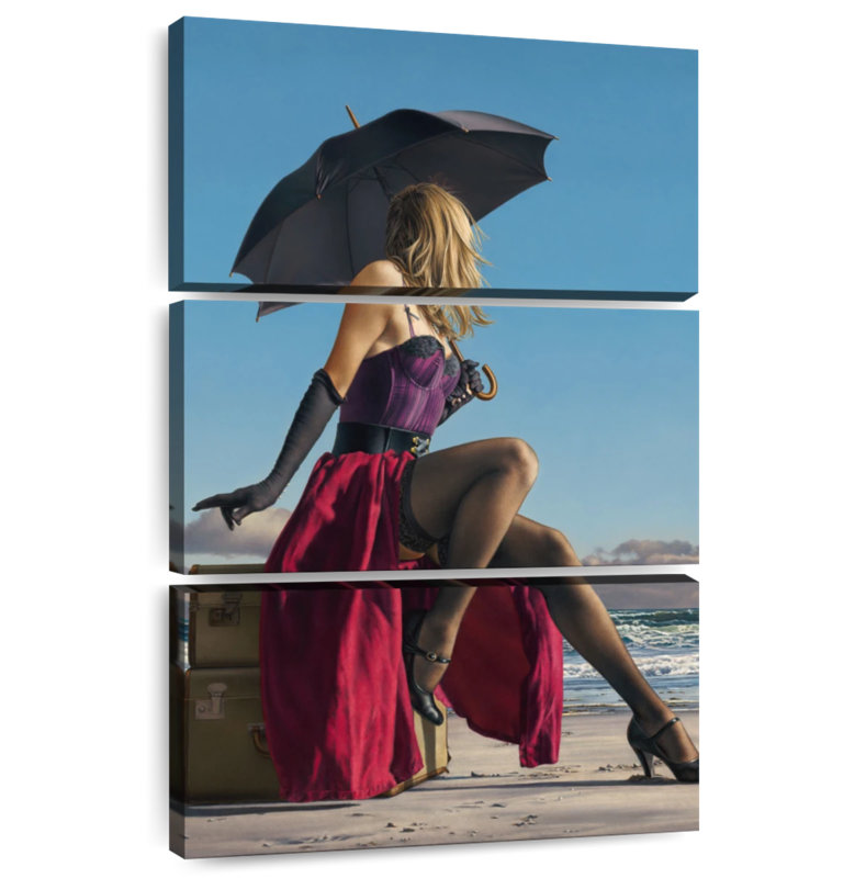 Leisha sur la plage Crescent, H 32 po x l 20 po