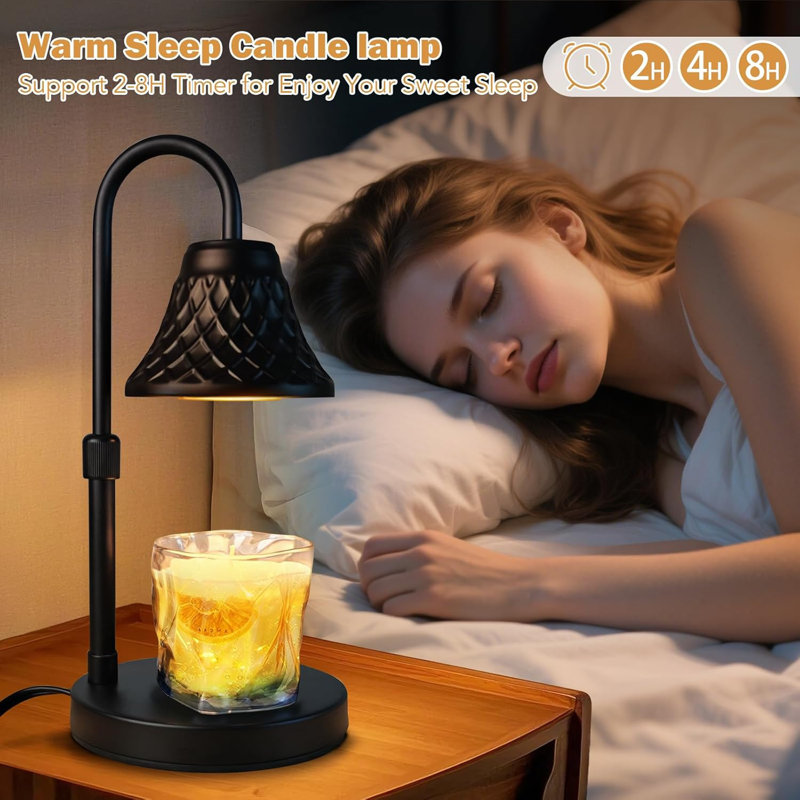 Adjustable Candlelight Heating Lamp With Timer