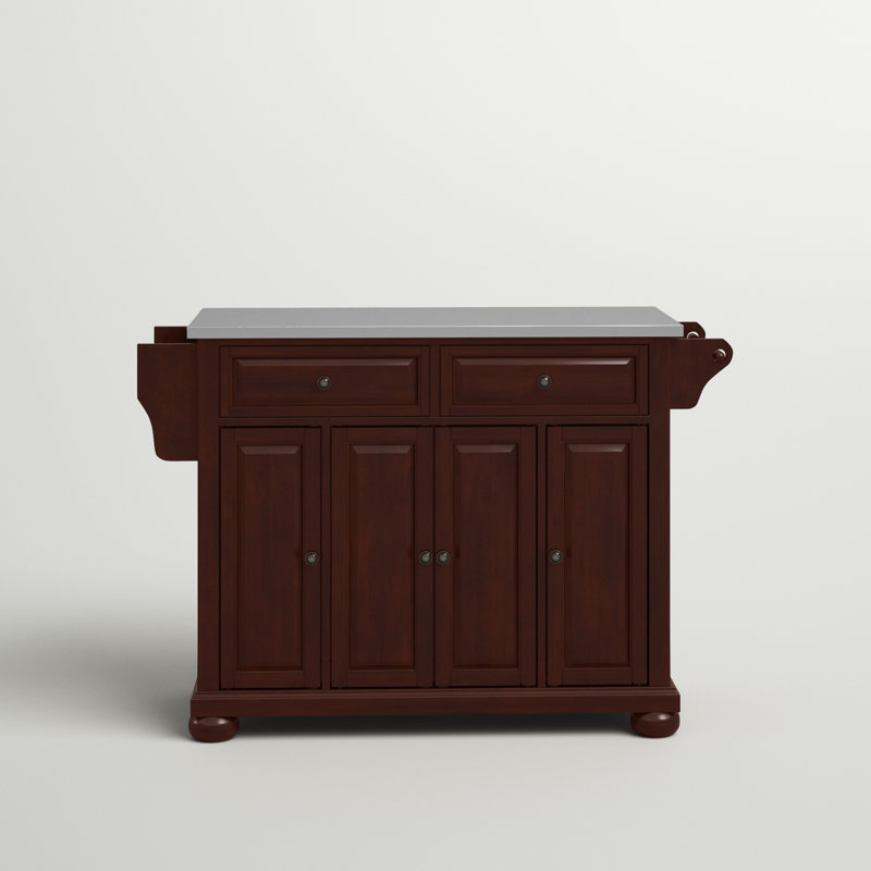 Haslingden Kitchen Island, Vintage Mahogany