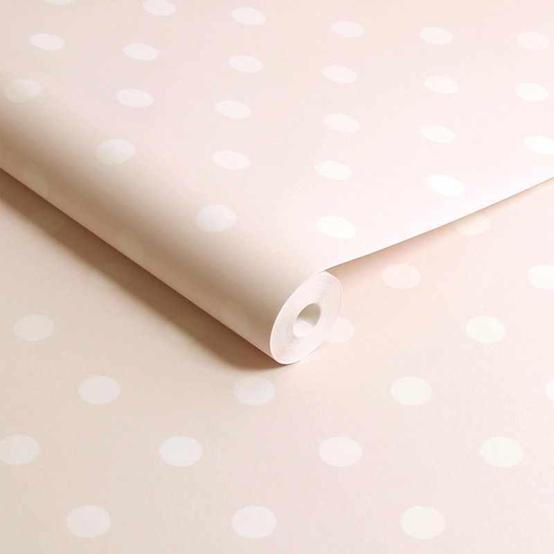 Cath Kidston Button Spot Pink & Red, Blush