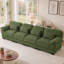 Canapé Cloud Couch surdimensionné 4 places, canapé d'angle modulaire moderne et minimaliste, coussins d'assise épais et confortables, tissu en velours côtelé respirant, idéal pour une chambre ou un appartement.-1645829376-1645829379