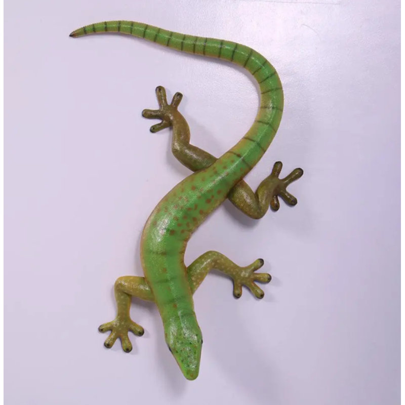 Grande statue de gecko lézard grandeur nature
