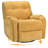 Modern Chenille Swivel Rocking Yellow Recliner-591923568