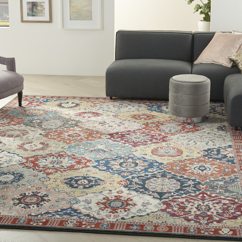 Tapis ivoire Briana, Rectangle 7 pi 9 po x 9 pi 9 po