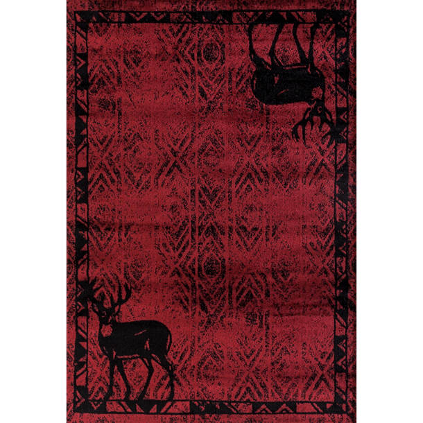 Loon Peak® Pippen Synthetic Rug & Reviews | Wayfair