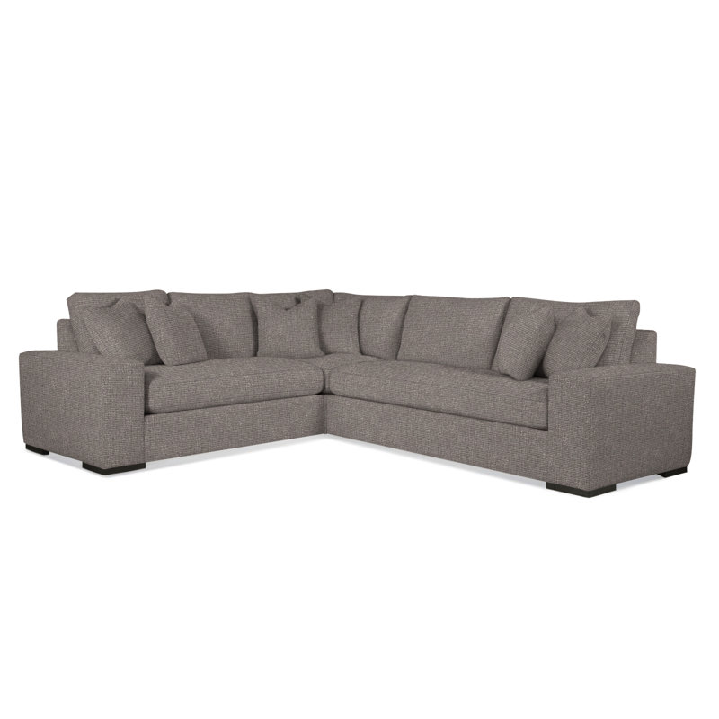 Memphis Sectional, Left Hand Facing, Honey, Basic Navy; 0317-61