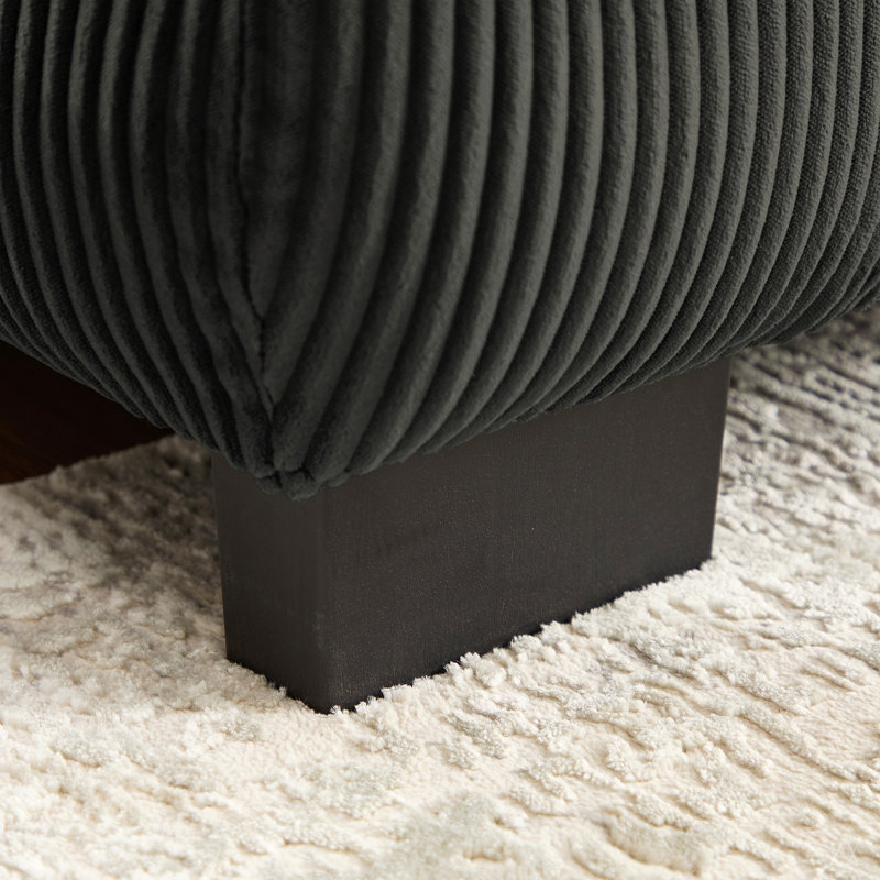Canapé Cloud Couch, Brown, 37" H x 132.3" W x 34.9" D