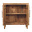 Solid Wood 2 - Door Rectangle Accent Cabinet