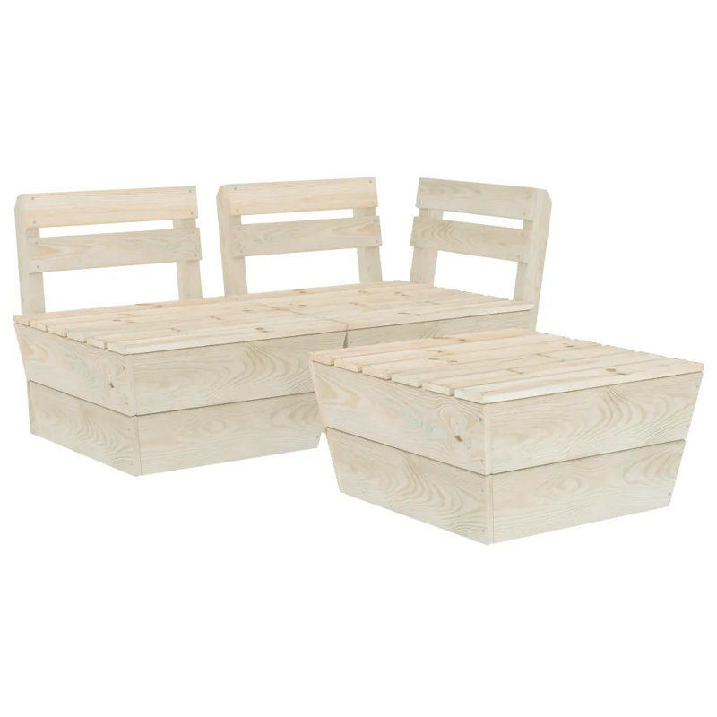 Trey 2 Seater Conversation Set