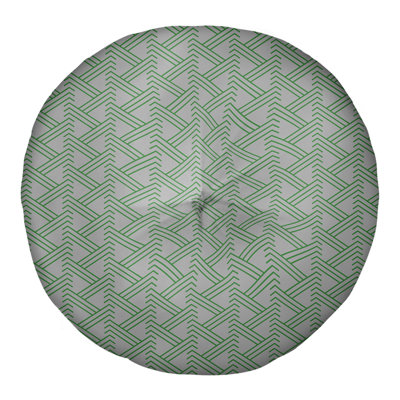 Coussin de sol zig zag classique