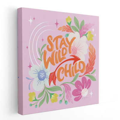 «Stay Wild I», reproduction d'art sur toile