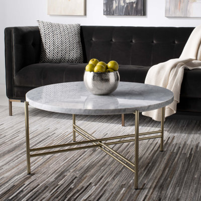 Cassie Stone Top Single Coffee Table