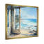 «Coastal Window View By The Beach II» - art mural côtier-1823619712-1857733578