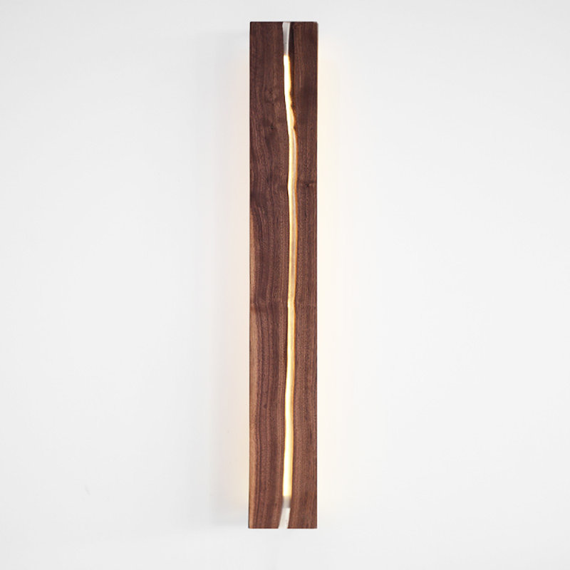 LED Flush Mounted Sconce, 36.5'' H x 5'' W x 2'' D