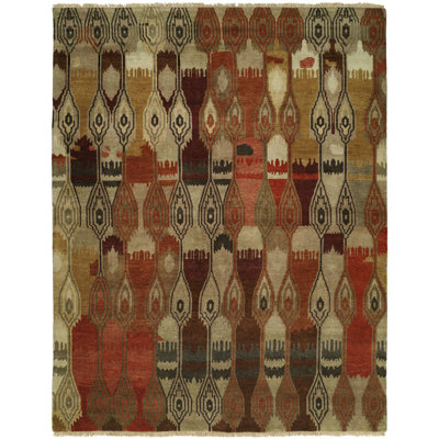 Wool Southwestern Area Rug