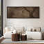 Sépia, arbre saule sur toile, art mural monochrome Moody-115165338-115165337