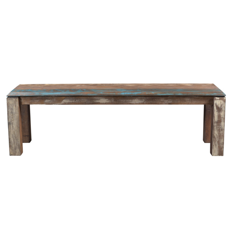 Stratton Solid Wood Bench, 18" H x 60" W x 16" D
