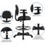Fabric Drafting Chair with Adjustable Cylinders-498899221-498899241