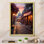 Impression sur toile French Sunrise Over Montmartre III - France