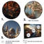 La gloire de la ville perdue d'Atlantis - Ensemble de salon d'art mural-108318521-108318530