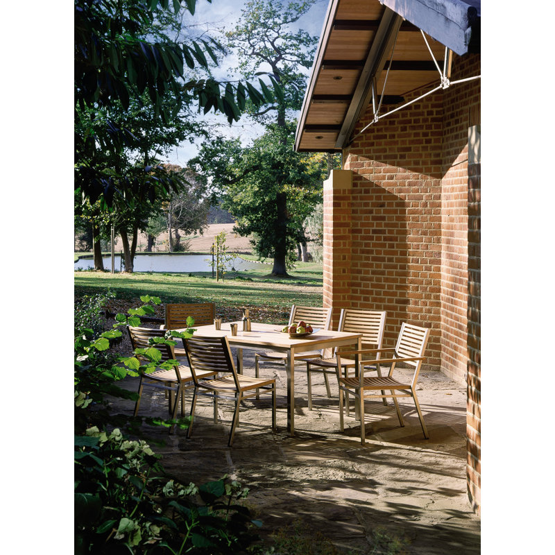 Equinox Dining Table, 29" H x 59" W x 39" D