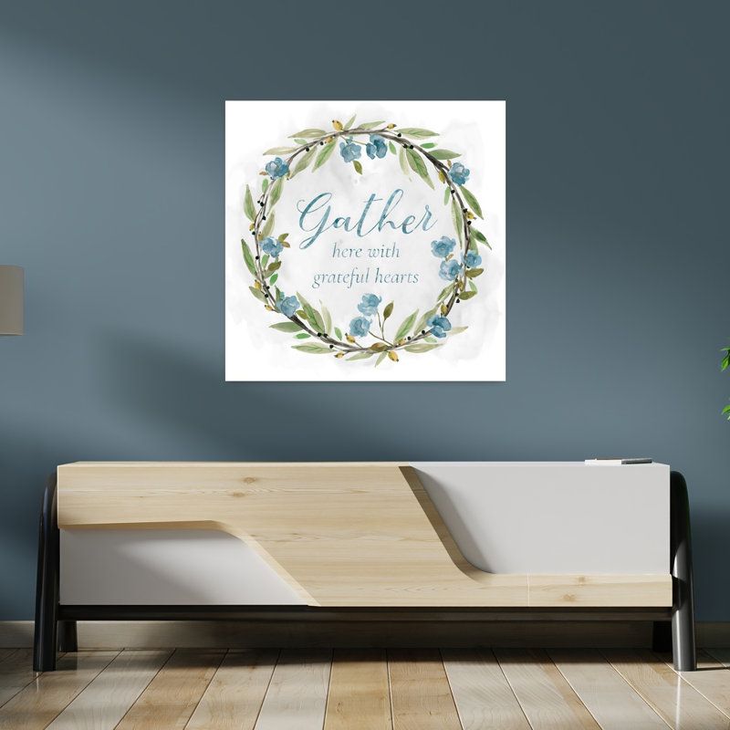 Gather Floral Wreath, H 36 po x l 36 po