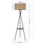 Lampe sur pied Luro